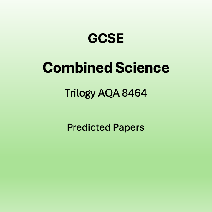 2027 GCSE Combined Science Trilogy AQA 8464 Predicted Papers Cover Graphic