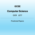 2027 GCSE Computer Science OCR J277 Predicted Papers Cover Graphic