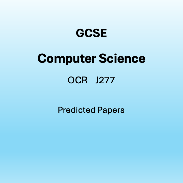 2027 GCSE Computer Science OCR J277 Predicted Papers Cover Graphic