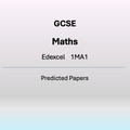 2027 GCSE Maths Edexcel 1MA1 Predicted Papers Cover Graphic